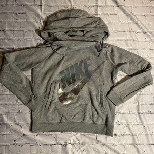 Gray, NIKE, Women’s Hoodie, Size M